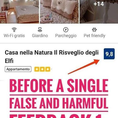 Casa Nella Natura Il Risveglio Degli Elfi Pedavena Εξωτερικό φωτογραφία